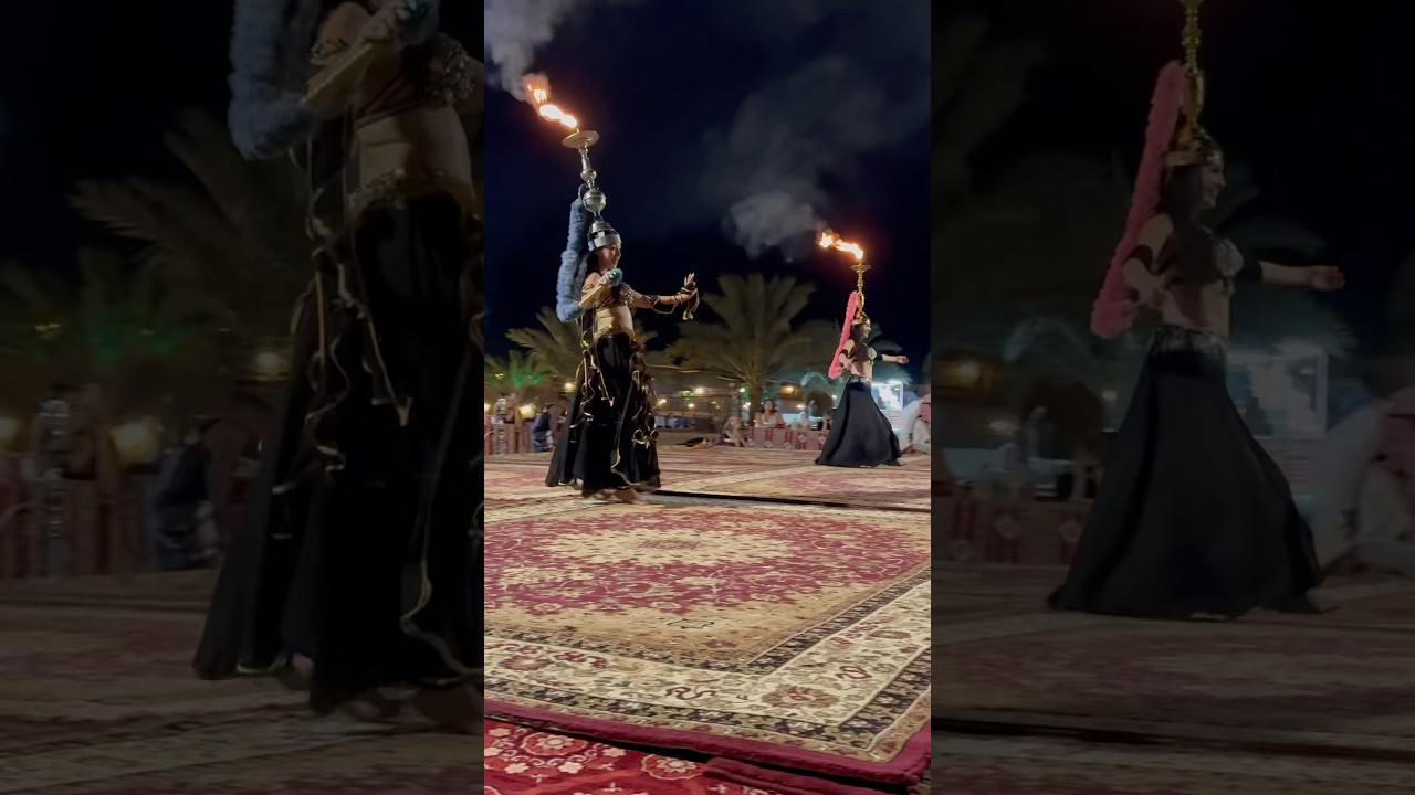 Stunning Belly Dance in Dubai Desert 😍