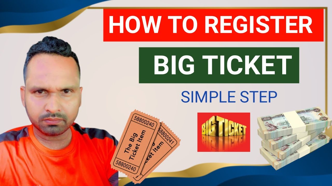 Guide to Registering and Buying Big Ticket Lottery Online in UAE