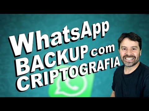 WhatsApp Testa Backup em Nuvem com Criptografia 🔒