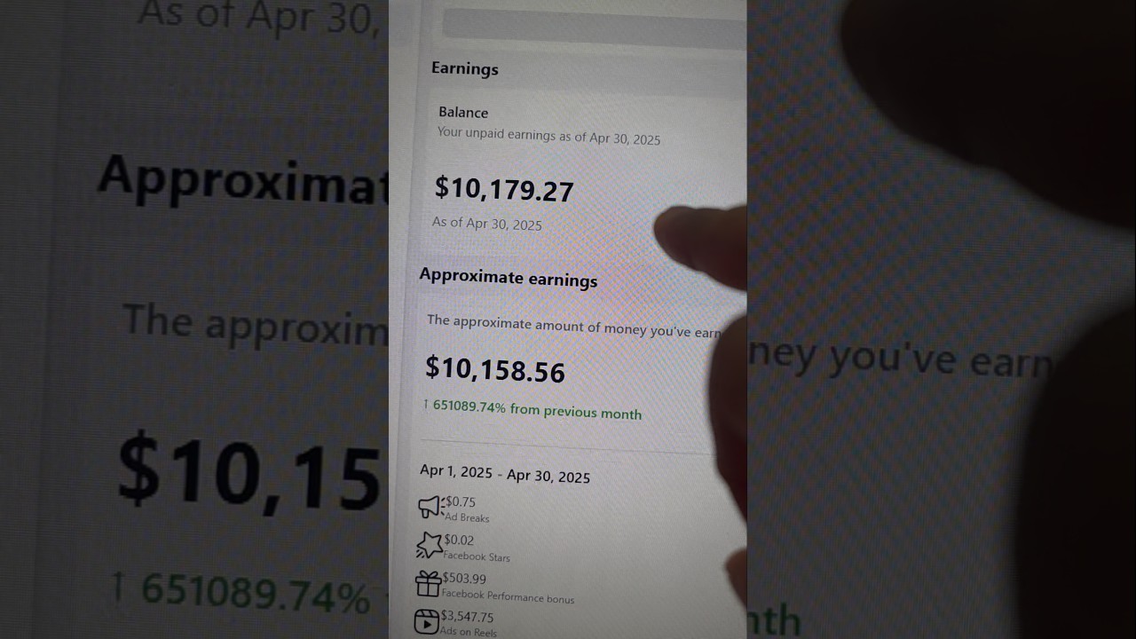 Facebook Reels Earnings Guide 🤑