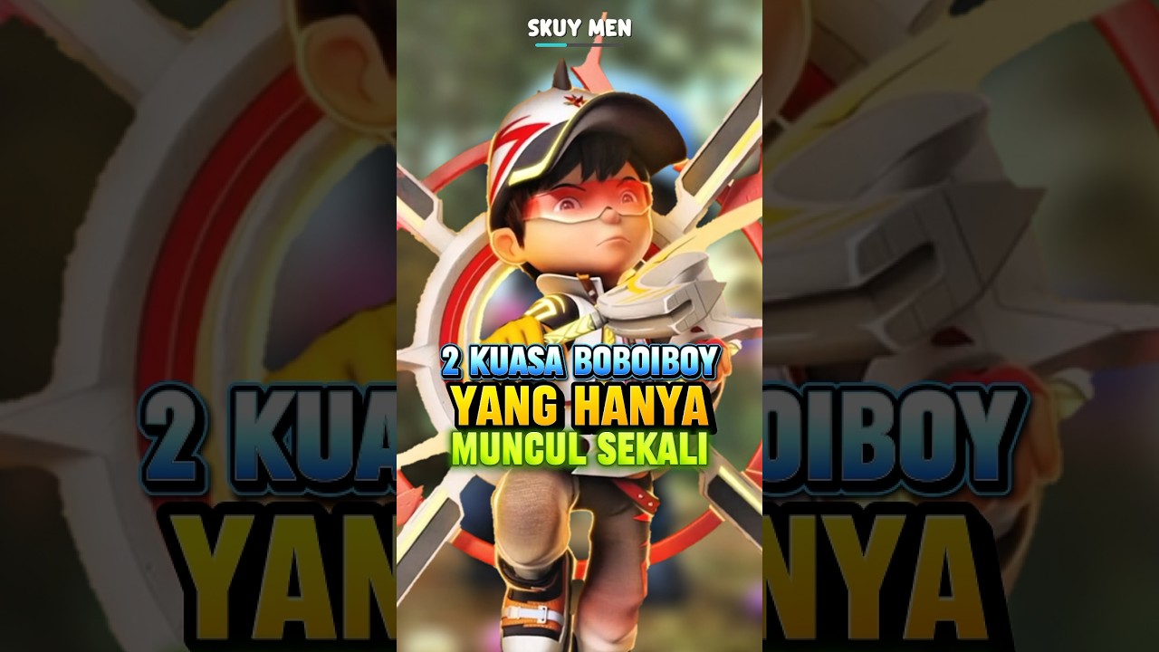 2 Misteri Kuasa Elemental & Fusion Boboiboy yang Hanya Muncul Sekali! 🌟