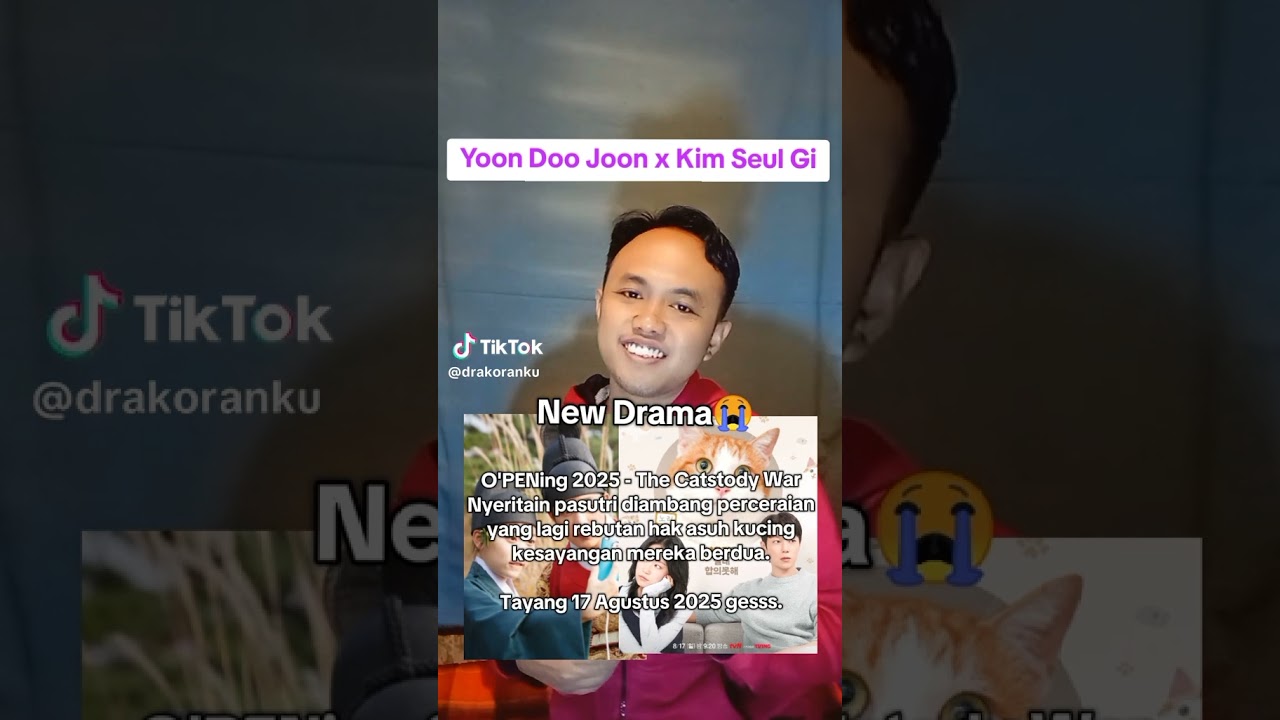 New Drakor 'The Catstody War' Starring Yoon Doo Joon & Kim Seul Gi