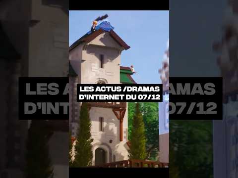 LES ACTUS/DRAMAS D’INTERNET DU 07/12 🗞️🚨#shorts #drama #holidayswithshorts #legofortnite #polska