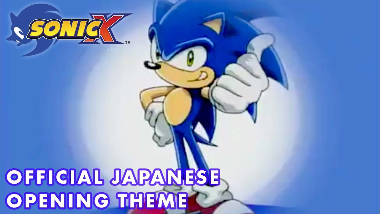 Sonic X | Official Japanese Opening Theme 'Sonic Drive' ๐ถ
