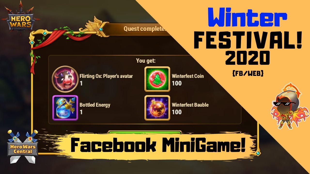 Winterfest Easter Eggs Found! 2020 | Hero Wars Facebook