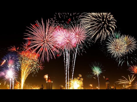 Pesta Kembang Api Malam Tahun Baru di Abu Dhabi 🎆