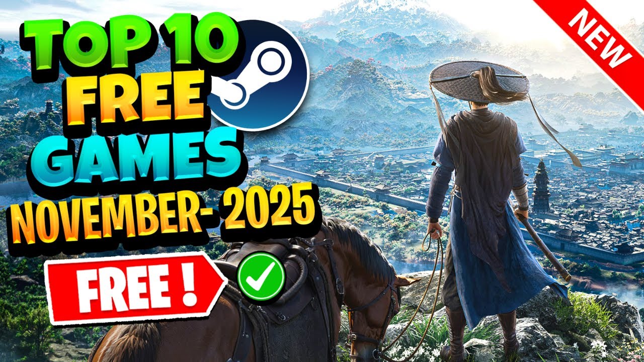 TOP 10 Top 10 Free Steam Games to Play in Nov 2025 🎮