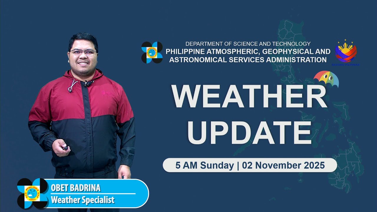 Sunday Weather Update: November 2, 2025 🌤️