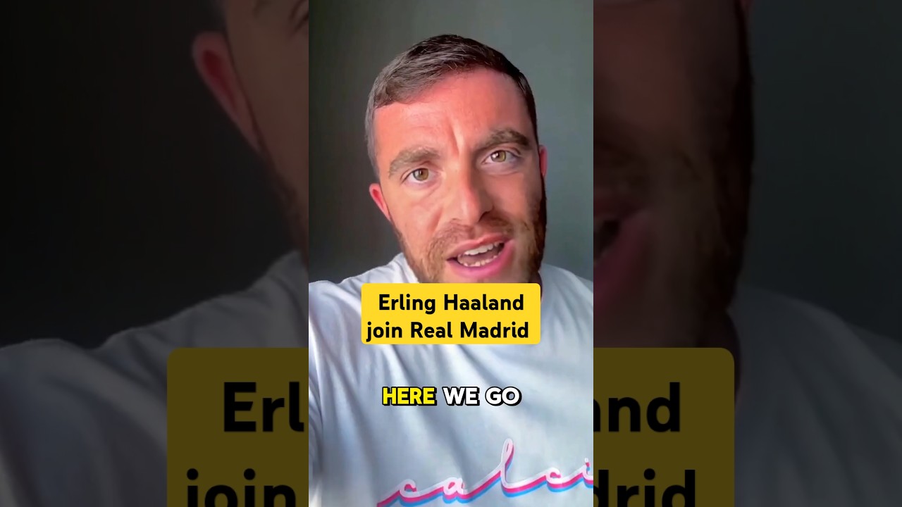 Haaland to Join Real Madrid, Says Fabrizio Romano ⚽