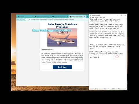 Html Letter Encrypter | Securing Your Email Communications | Encrypting HTML Email Letters with Ease
