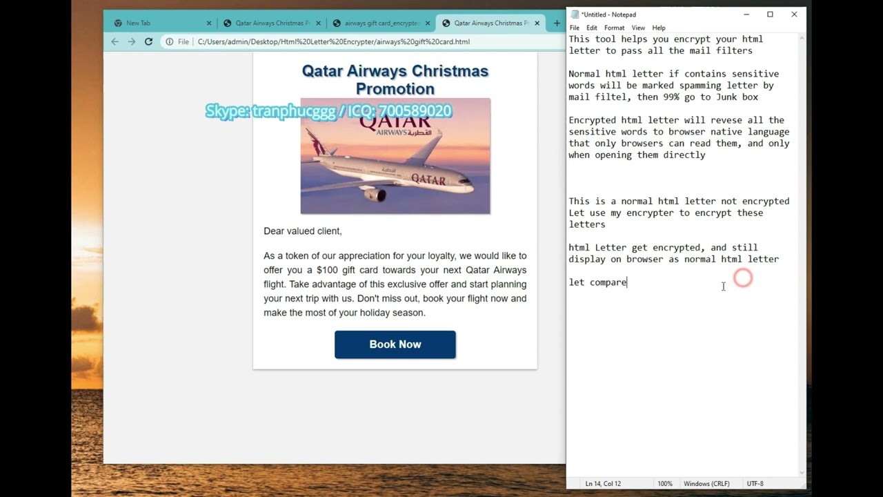 Secure Your Emails Instantly with HTML Letter Encrypter 🔒