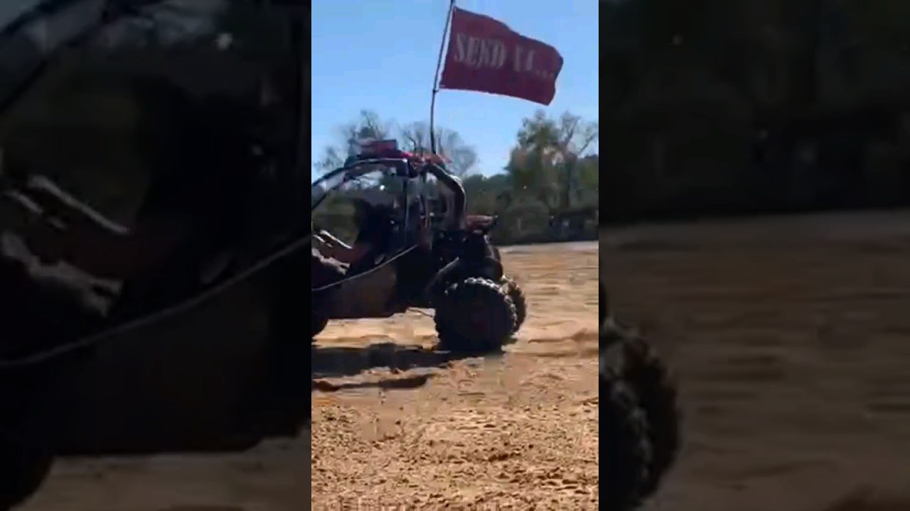 Harbor Freight Predator 670cc Gokart Full Throttle at Busco Beach