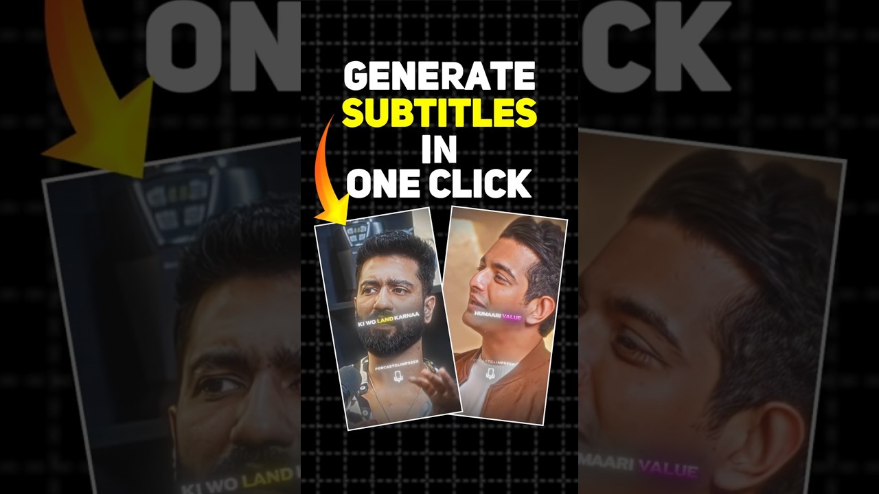 Free No-Watermark Auto-Captions for Videos 🎬