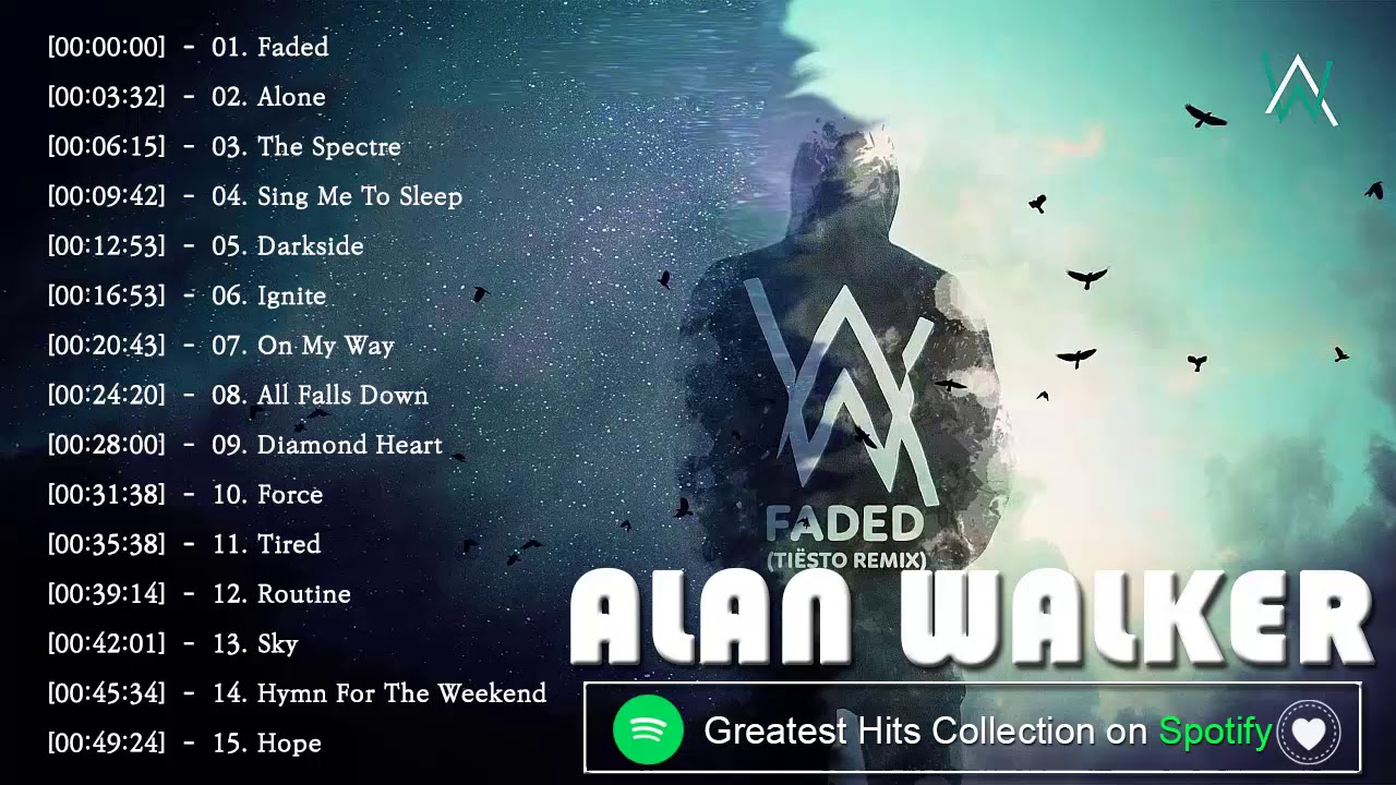 รวมเพลงฮิต Alan Walker 🎶 มันส์ๆ ล่าสุด ไม่มีโฆษณา