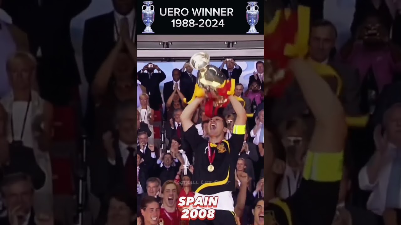 EURO Winners 1988-2024 ๐ช๐บ