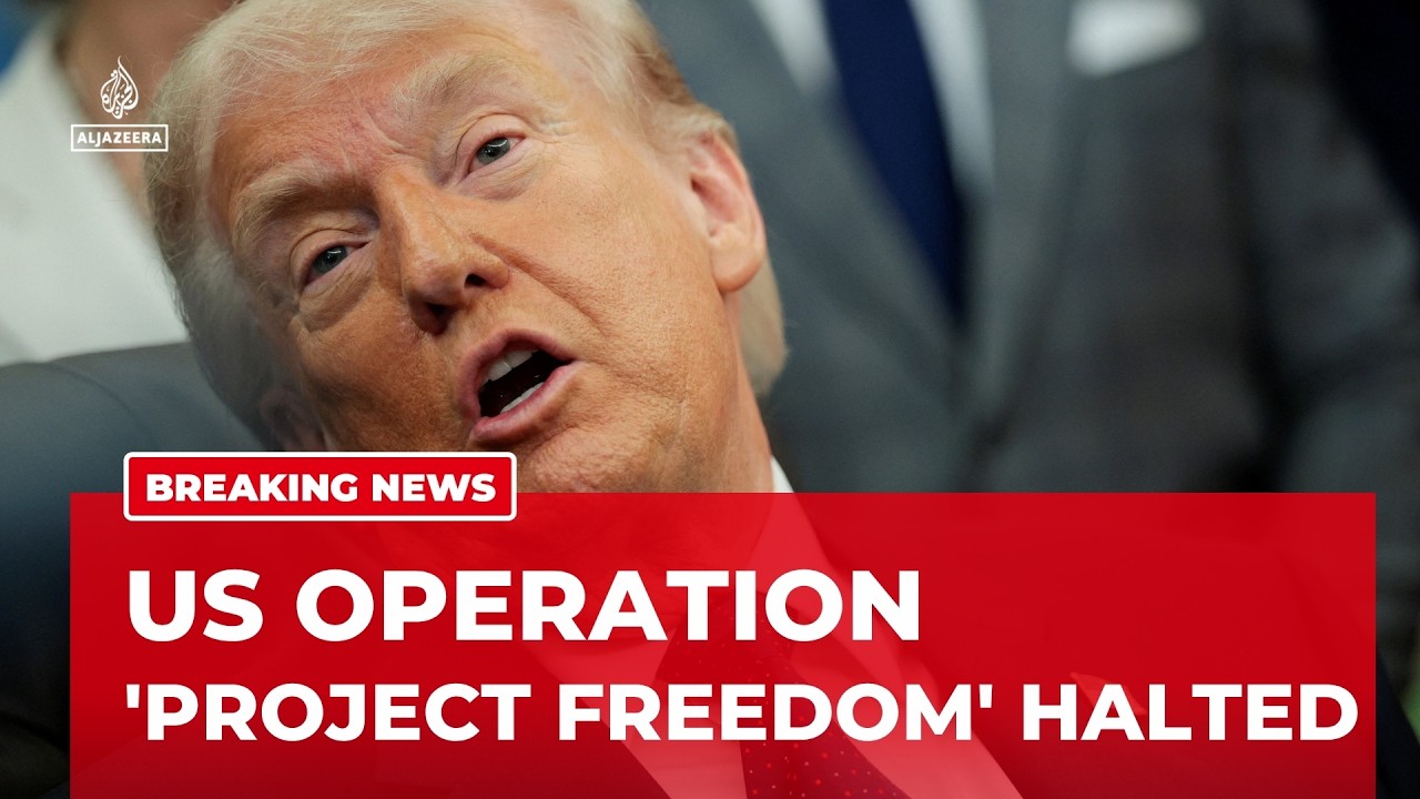 US Pauses 'Project Freedom' to Escort Ships in Hormuz 🚢