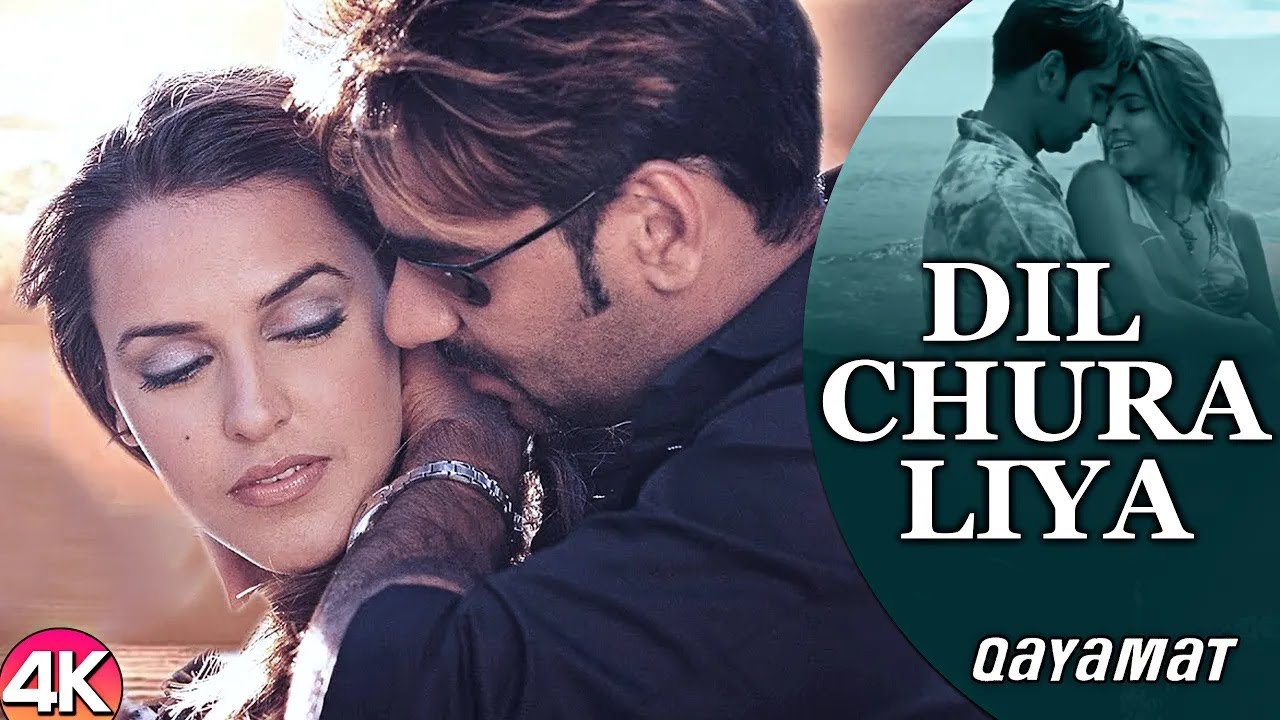 Dil Chura Liya from Qayamat ЁЯО╢ | Ajay Devgan & Neha Dhupia | Romantic Duet Lyrics