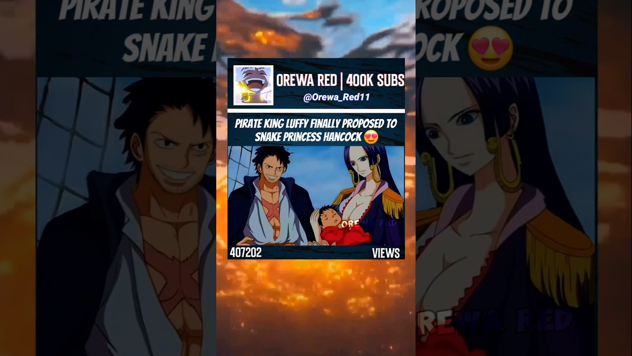 One Piece: Luffy & Hancock | Media Credits & Rights