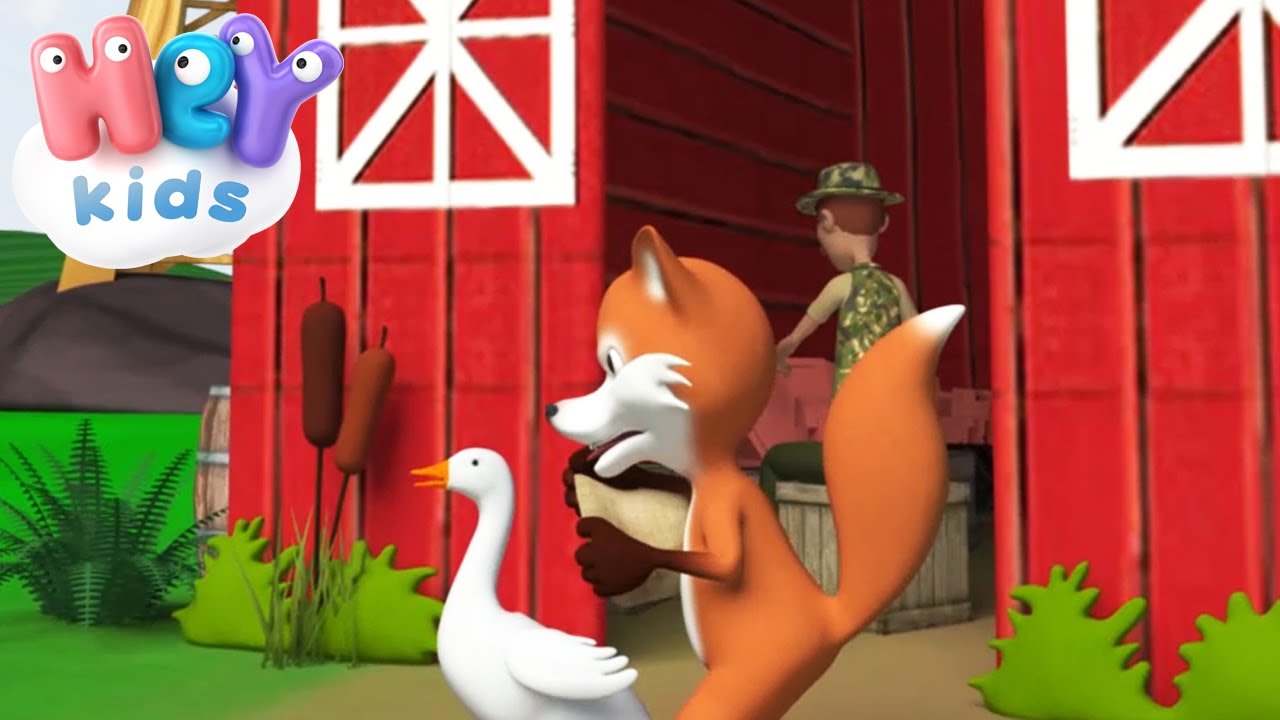Vulpe Tu Mi-ai Furat Gasca 🦊 – Cântec pentru Copii cu HeyKids