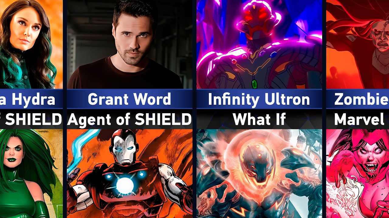 Marvel Series Villains vs Comics