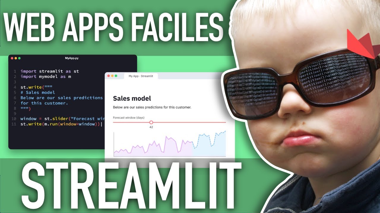 Comment créer une web app rapidement avec STREAMLIT ?