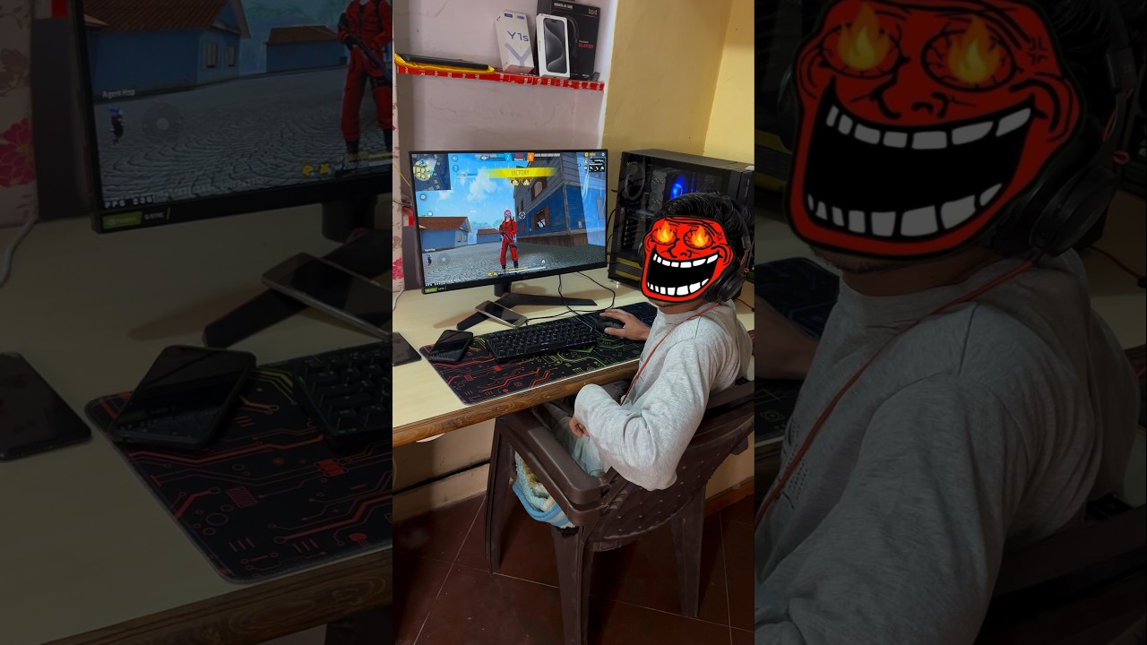 Mobile vs PC Free Fire Test โ Who Wins? ๐ฅ