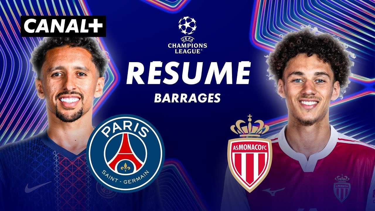 Le résumé de PSG / Monaco - Ligue des champions 2025-26 (Barrages retour)