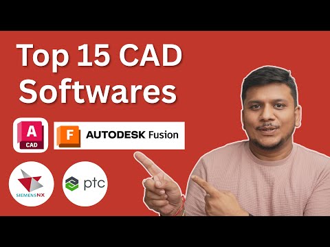 Top 15 Free CAD Software for 2D/3D Modeling | fusion 360, freecad, autocad and more