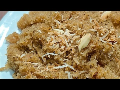 Suji Halwa without Ghee or Oil 🍽️
