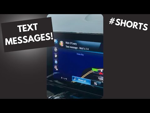 Enable Text Messages in your Car! #Shorts