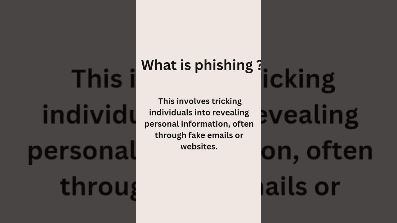Understanding Phishing: A Key Cybersecurity Threat