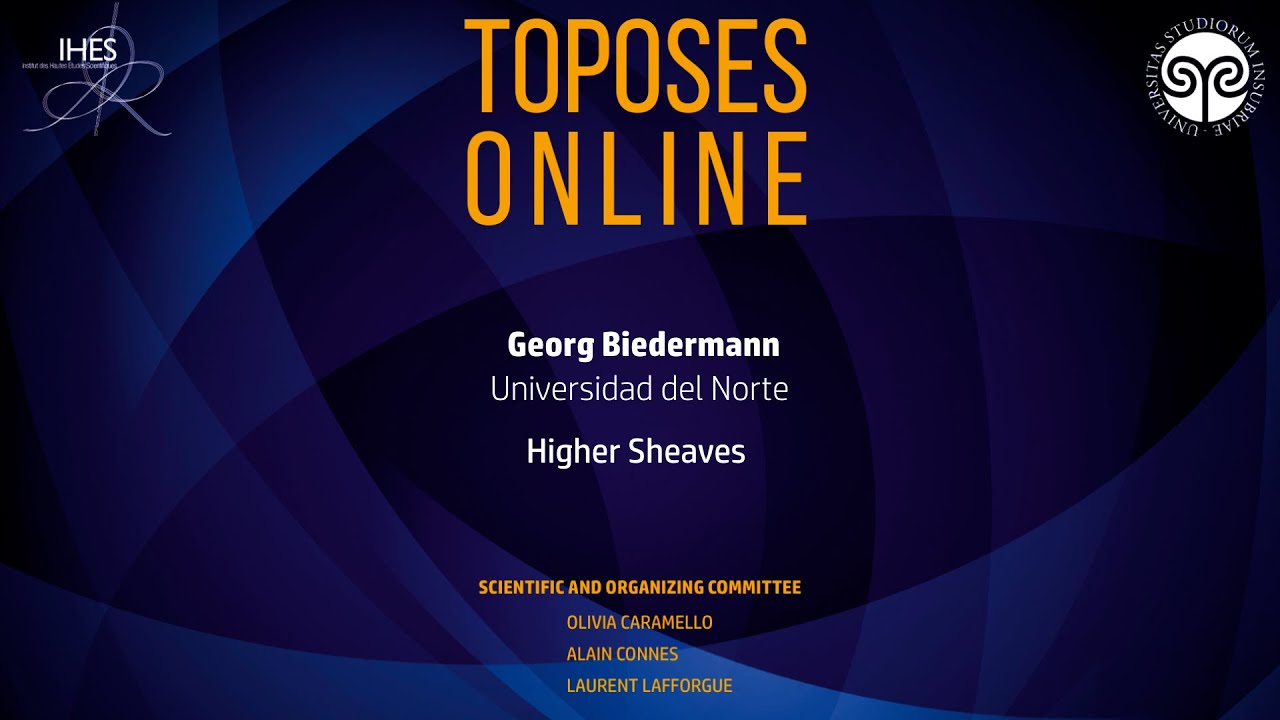 Georg Biedermann - Higher Sheaves