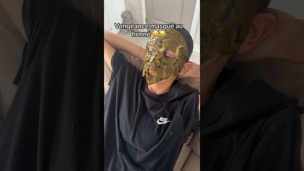 Prank with Henna Mask on Dio 😂
