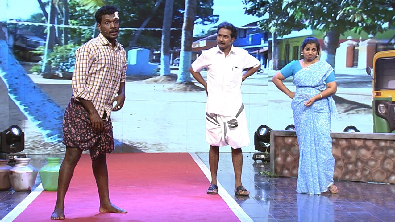 Thakarppan Comedy Skit by Honeybee on Mazhavil 🎭