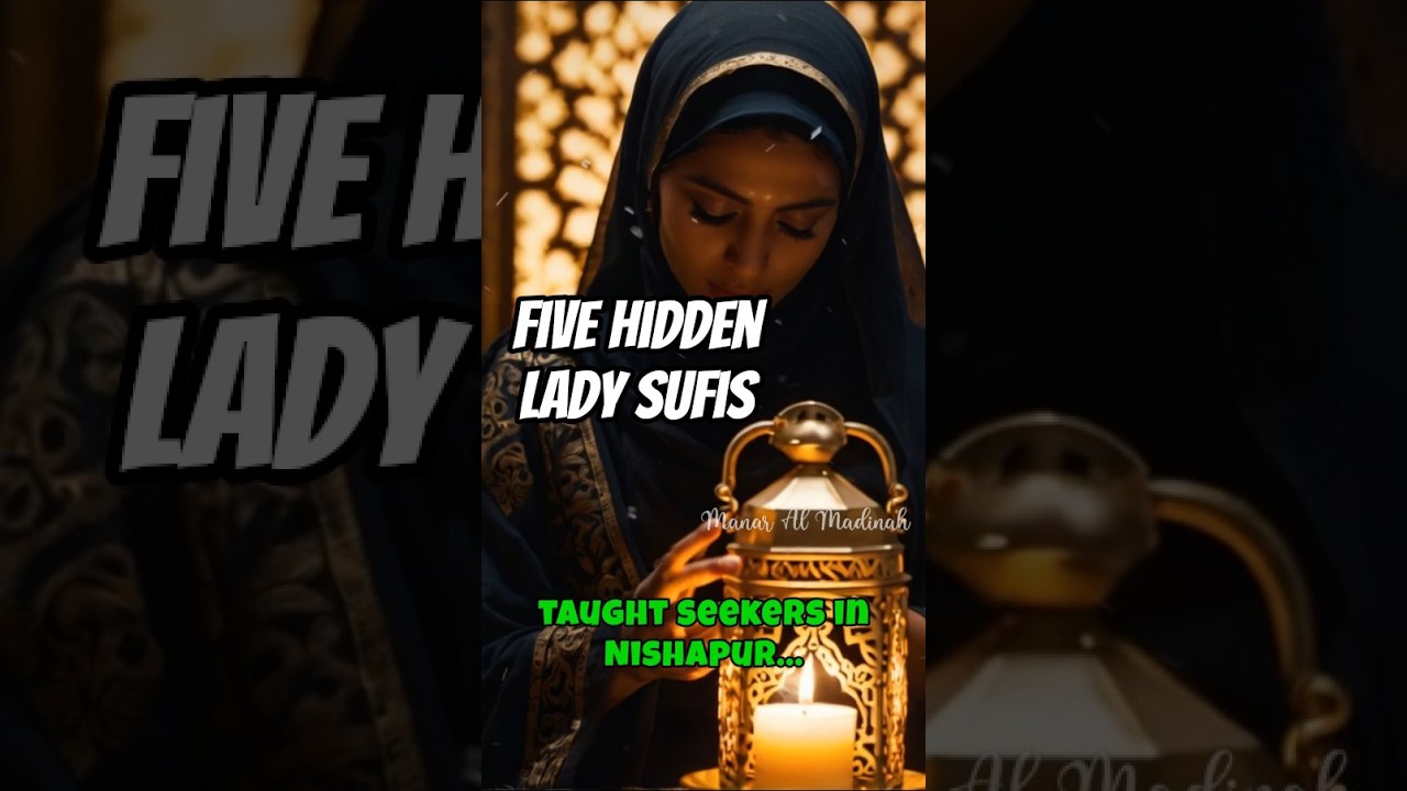 The Forgotten Female Sufis #spiritualhistory #womeninsufism