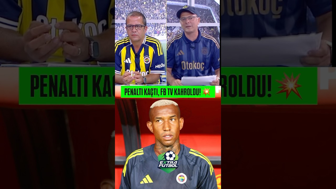 Talisca'nın Son Dakikada Penaltı Kaçırması FB TV'yi Şaşkına Çevirdi ⚽