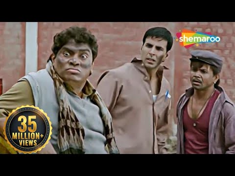 लोटपोट कर देने वाली कॉमेडी सीन्स | Movie Khatta Meetha | Rajpal Yadav - Johny Lever - Akshay Kumar