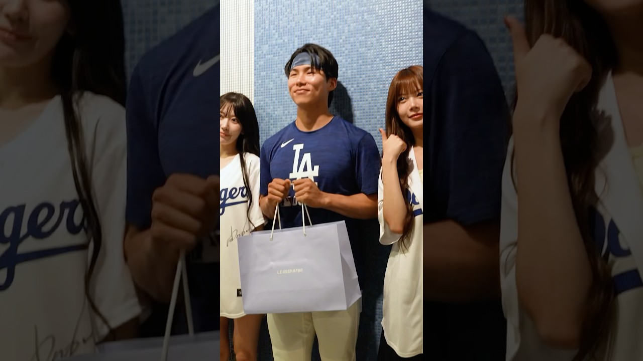 Experience the Excitement at Dodger Stadium with Sakura & Eunchae! ⚾️