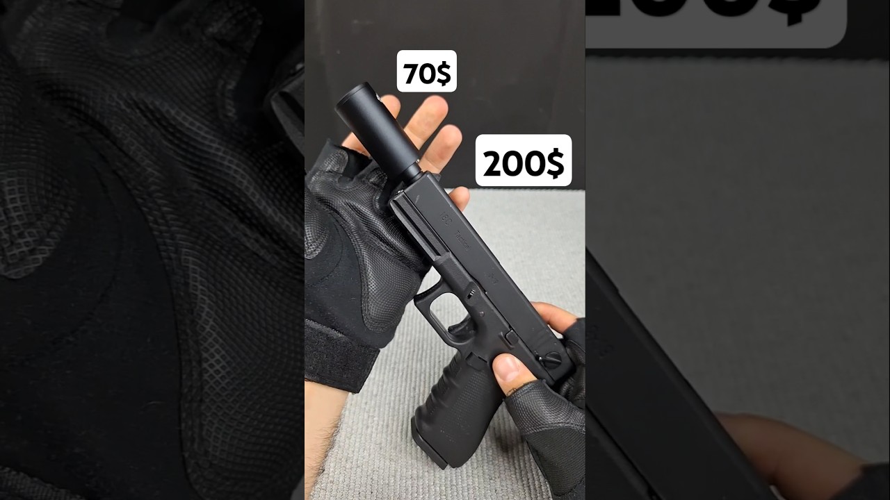 Airsoft Glock with Tracer BB! Epic Night Test! #airsoft