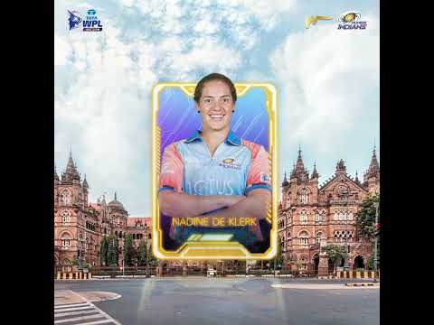 𝕋𝕠𝕕𝕒𝕪 𝕚𝕟 𝕋𝕣𝕖𝕟𝕕𝕚𝕟𝕘: All-rounder Nadine de Klerk joins #MumbaiIndians for #TATAWPL 2025! 🤌