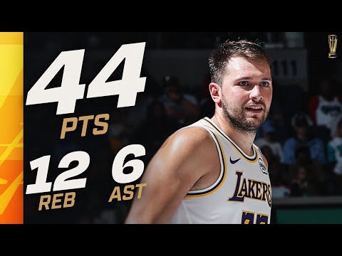 Luka Dončić CANNOT BE STOPPED! 3rd Straight 40+ PT Game | October 31, 2025