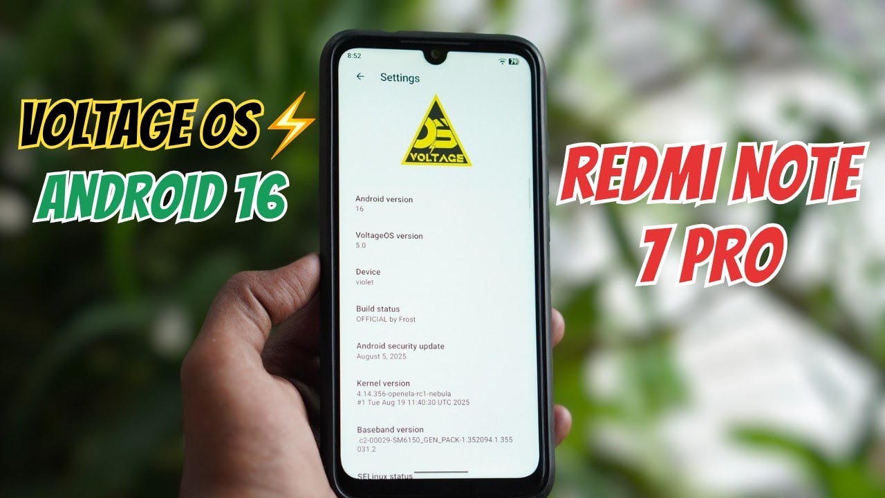 Voltage OS Android 16 Review | The Ultimate Upgrade for Redmi Note 7 Pro? 🤔