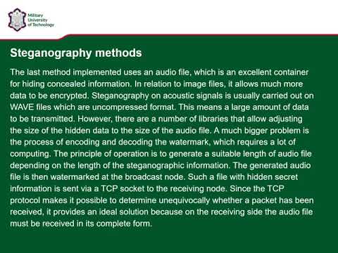 Implementation And Comparison of Three Network Steganography Methods