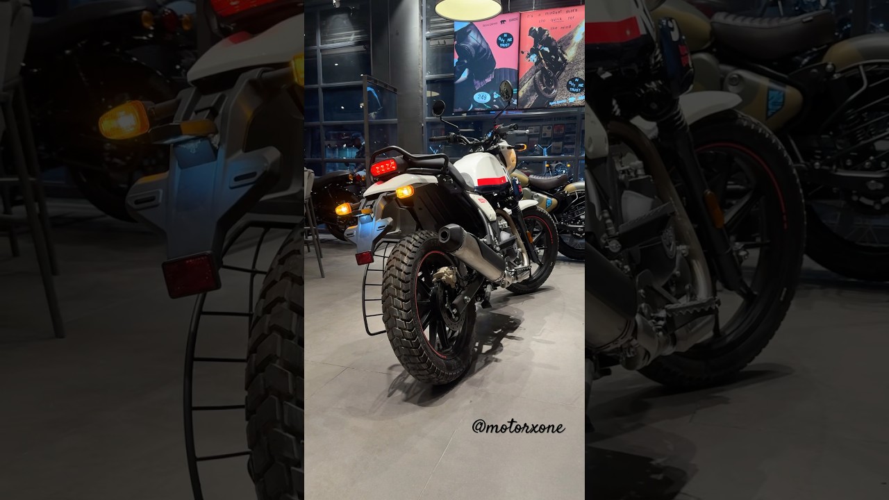 Royal Enfield Scram 440 Force Blue🔥