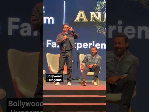 #ranbirkapoor 's #hilarious request for dancing on #badtameezdil #shorts #short #animal #bobbydeol