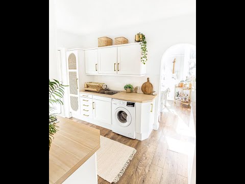 Woman shares incredible rental-friendly DIY kitchen makeover – and it cost just £300