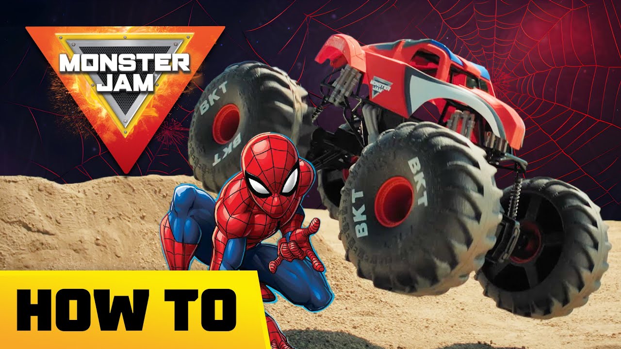 Drive Monster Jam Mega Spider Man RC 🚗