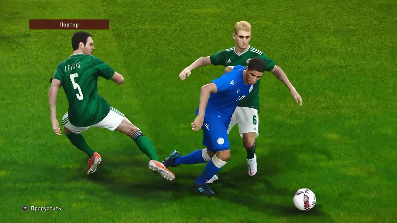 Kuzey İrlanda - Kıbrıs 2-2 UEFA Uluslar Ligi ⚽