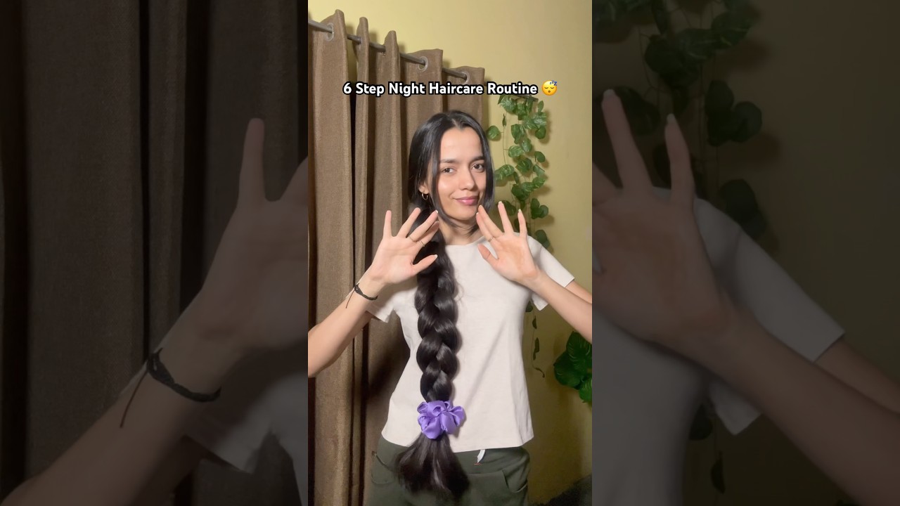 Night Hair Routine for Healthy Hair 🌙