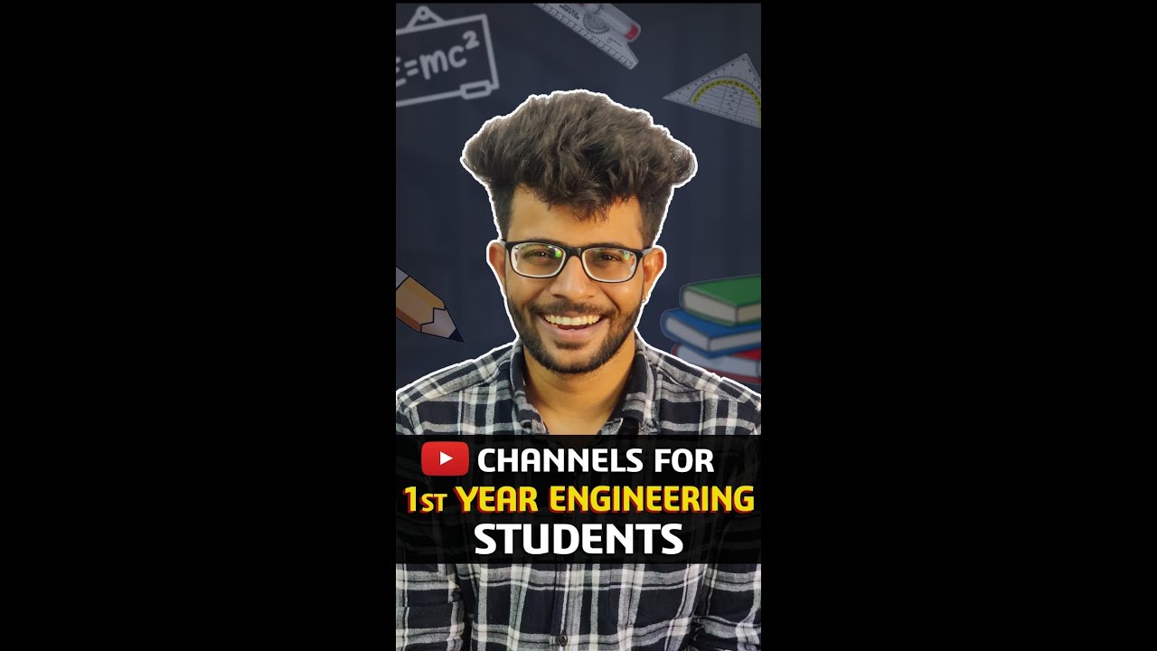 Top YouTube Channels for First Year Engineering 📚